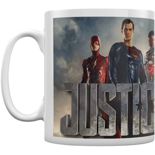 Taza Justice League Liga De La Justicia Dc Cerámica 315 Mls