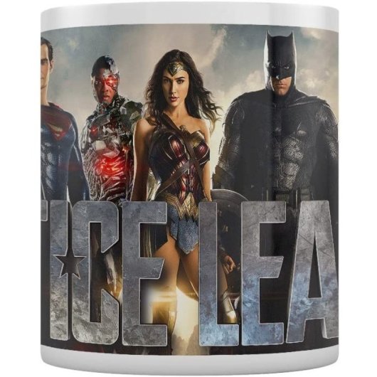 Taza Justice League Liga De La Justicia Dc Cerámica 315 Mls