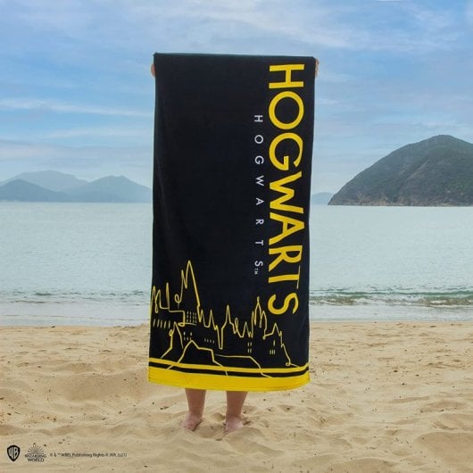 Toalla De Playa Hogwarts Harry Potter 140 X 70 Cms