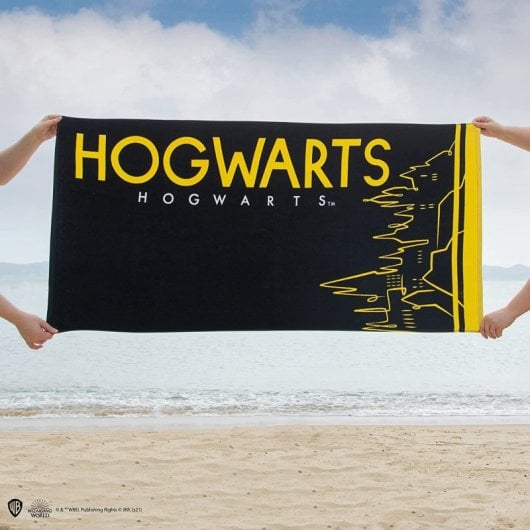Toalla De Playa Hogwarts Harry Potter 140 X 70 Cms