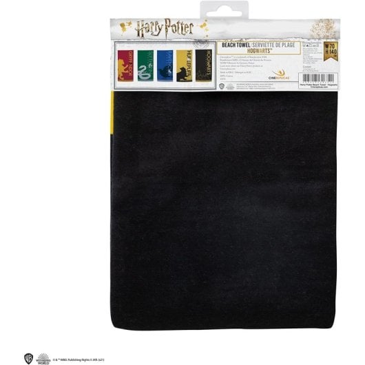 Toalla De Playa Hogwarts Harry Potter 140 X 70 Cms