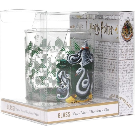 Vaso Slytherin Hogwarts Harry Potter Cristal 300 Mls