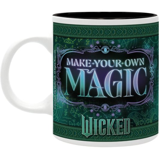 Taza Elphaba Make Your Own Magic Wicked Cerámica 320 Mls