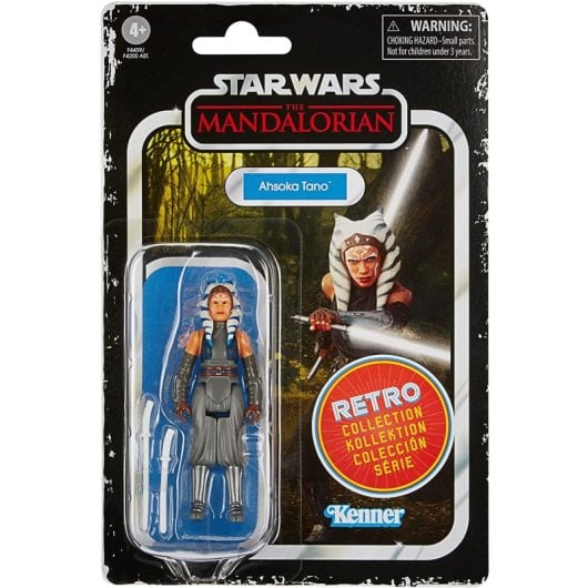 Figura Ahsoka Tano The Mandalorian Star Wars Retro Collection Articulada 10 Cms