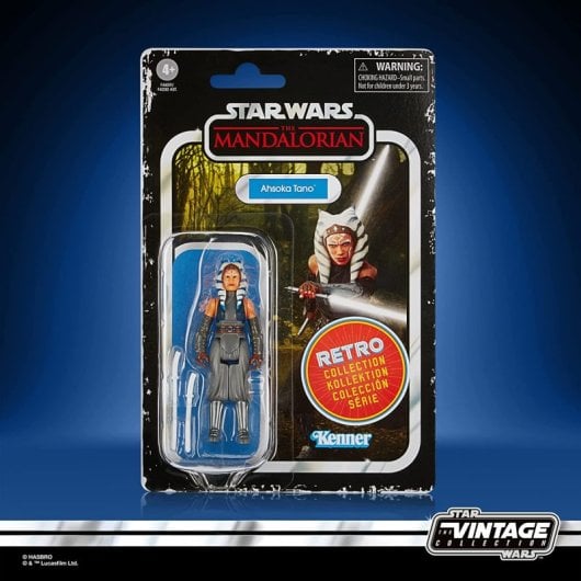 Figura Ahsoka Tano The Mandalorian Star Wars Retro Collection Articulada 10 Cms