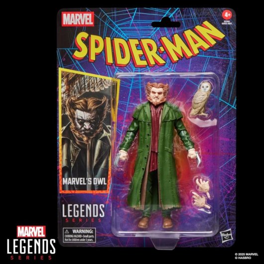 Figura Owl Marvel Comics Spider-man Articulada 15 Cms