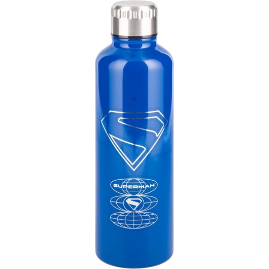 Botella Metálica Superman Dc 500 Mls