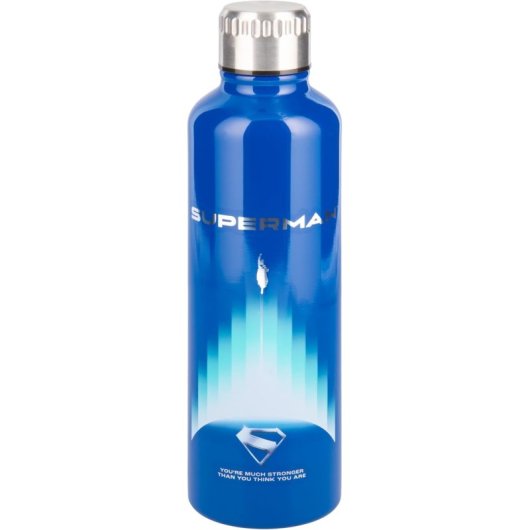 Botella Metálica Superman Dc 500 Mls