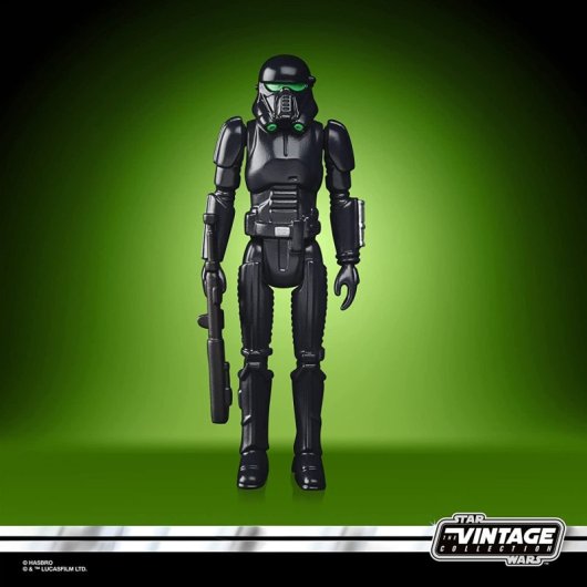Figura Imperial Death Trooper The Mandalorian Star Wars Retro Collection Articulada 10 Cms
