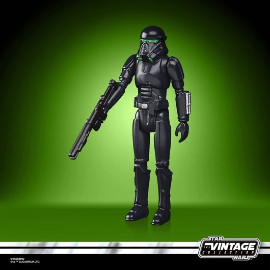 Figura Imperial Death Trooper The Mandalorian Star Wars Retro Collection Articulada 10 Cms