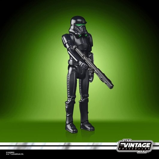 Figura Imperial Death Trooper The Mandalorian Star Wars Retro Collection Articulada 10 Cms