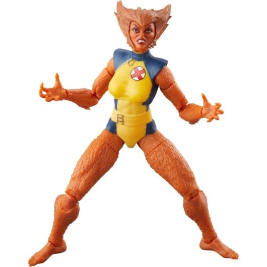 Figura Wolfsbane Marvel Legends Build A Figure Articulada 15 Cms
