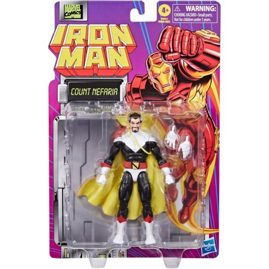 Figura Count Nefaria Iron Man Marvel Comics Articulada 15 Cms