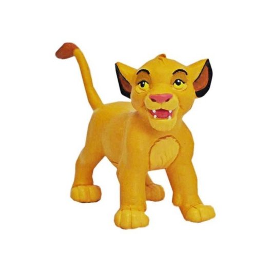 Figura Simba El Rey León 6,5 Cms