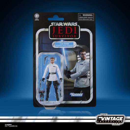 Figura Cal Kestis Imperial Officer Disguise Star Wars Jedi Survivor Articulada 9,5 Cms