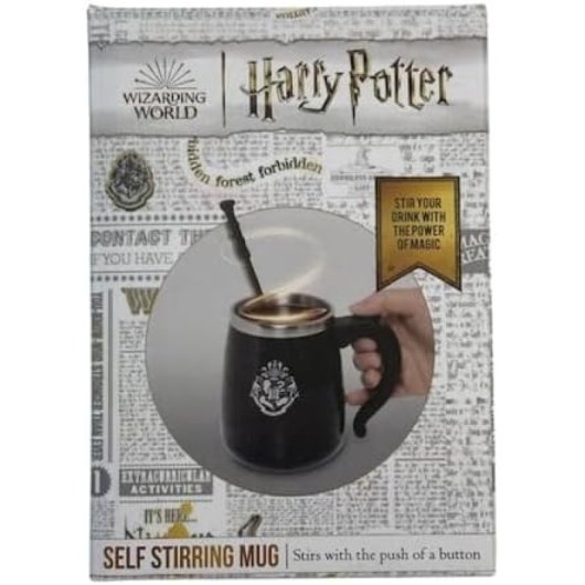 Taza Que Se Mueve Sola Con Varita Harry Potter 350 Mls