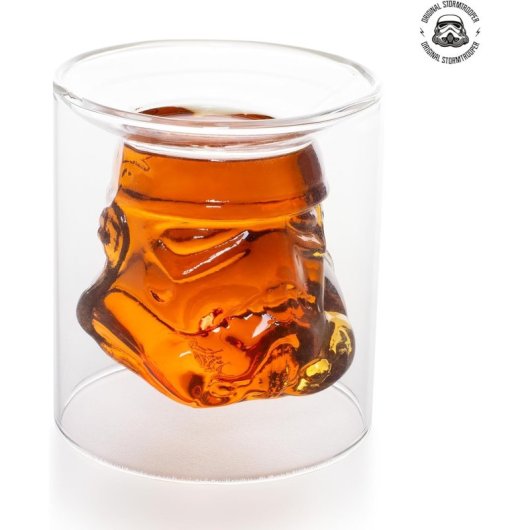 Vaso Stormtrooper Star Wars Original Stormtrooper Cristal 150 Mls