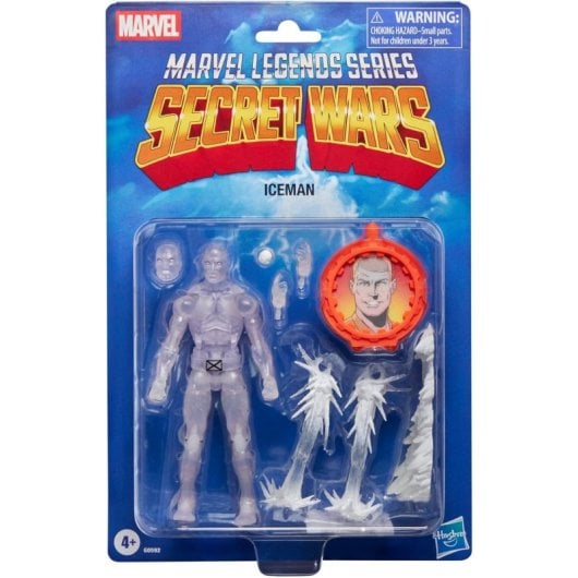 Figura Iceman Marvel Super Heroes Secret Wars Articulada 15 Cms