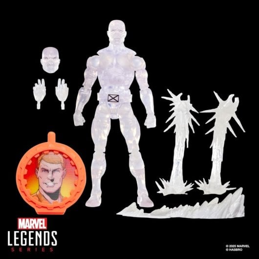 Figura Iceman Marvel Super Heroes Secret Wars Articulada 15 Cms