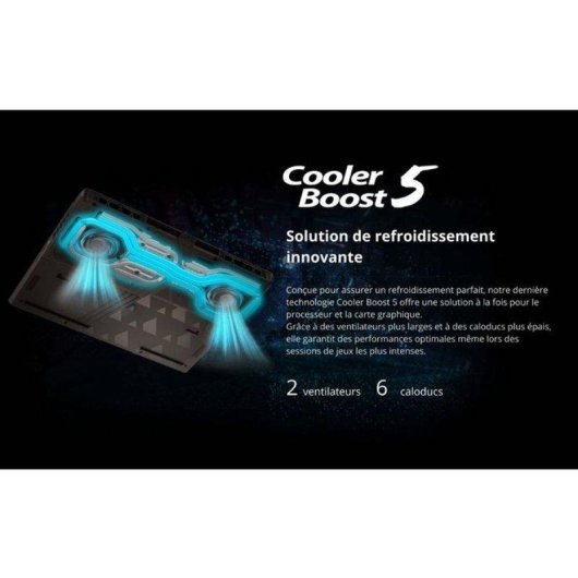 Ordinateur portable MSI Vector 16 HX AI A2XWHG-235XFR 16" Intel Core Ultra 7 255HX 32GB 1TB SSD RTX 5070 Ti FreeDOS