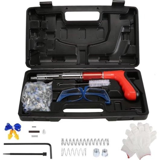 Pistolet a clous manuel Autrucker 5 vitesses et kit accessoires