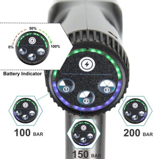 Idropulitrice a batteria Autrucker 18V 3500W 200 bar