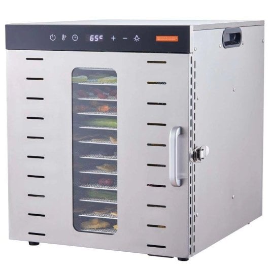 Deshydrateur daliments Autrucker 10 Plateaux 1000W Temp Digital