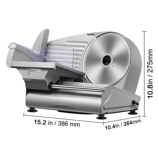 Trancheuse Autrucker Sus420 180W Lame 190 mm Reglable 0-15 mm