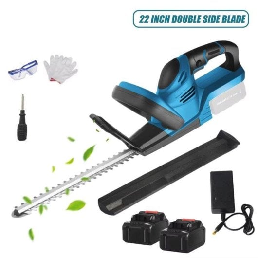 Cortasetos Autrucker 21V Cuchilla 56cm Doble Acción 1500 RPM