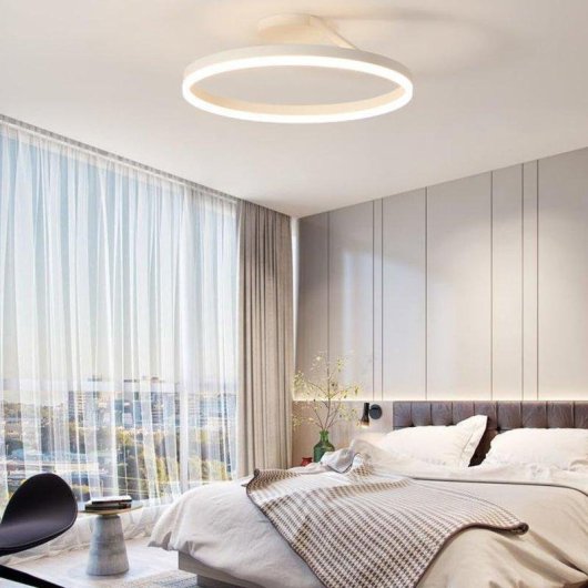 Plafon Lampada da soffitto Autrucker Nordico 25W 40cm Regolabile