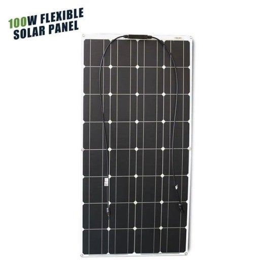 Pannello Solare Autrucker RGN33-100 100W Flessibile Impermeabile 12V
