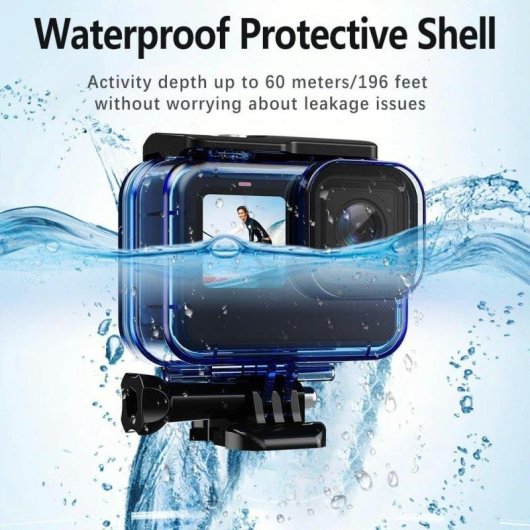 GoPro Blossom Blau Tauch Schutzhulle Filter Farben