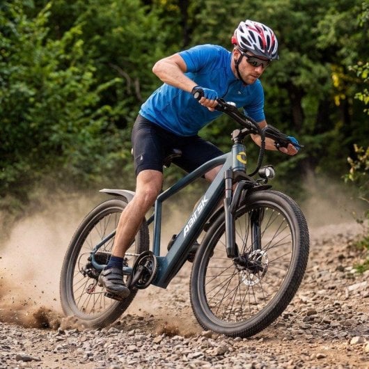 Velo Electrique Aairsk 250 W Tout-terrain 26 Pouces Bleu