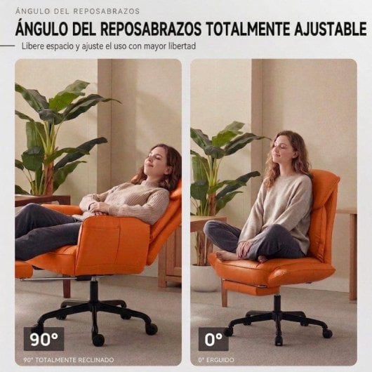 Chaise Welltin 90°-135° accoudoirs tournants