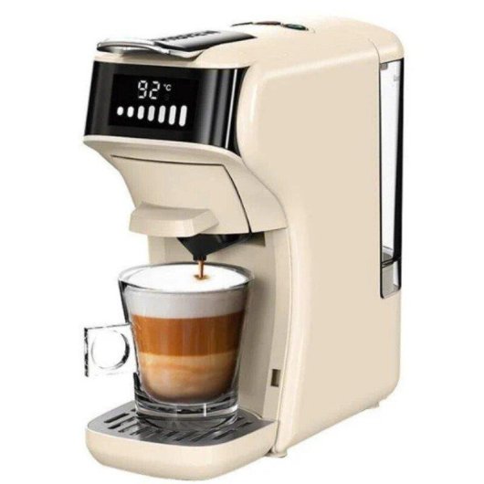 Cafetière à capsules HiBREW H1B 20 Bars 1450W écran LCD beige