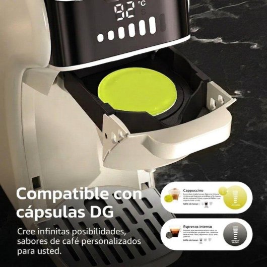 Cafetière à capsules HiBREW H1B 20 Bars 1450W écran LCD beige