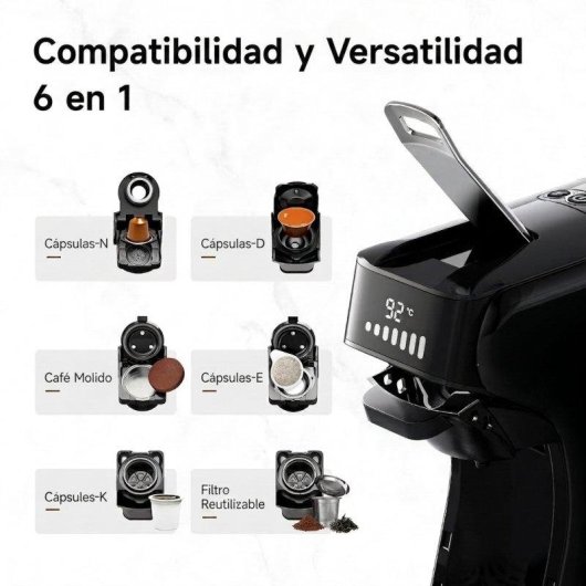 Macchina da caffè a capsule HiBREW H1B 20 Bar 1450W Estrazione fredda e calda