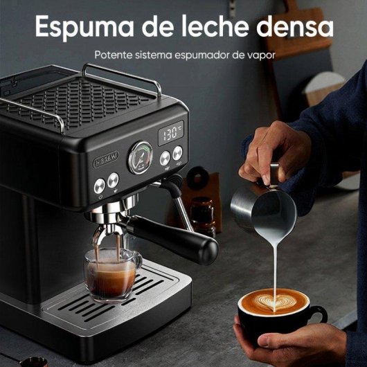 Espressomaschine HiBREW H10A 1,8L 20 Bar Edelstahl programmierbar
