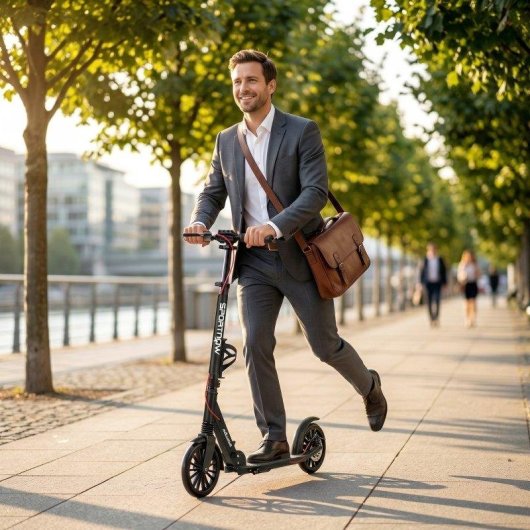 Patinete eléctrico Welltin plegable 5,1 kg 100 kg triple amortiguación doble freno