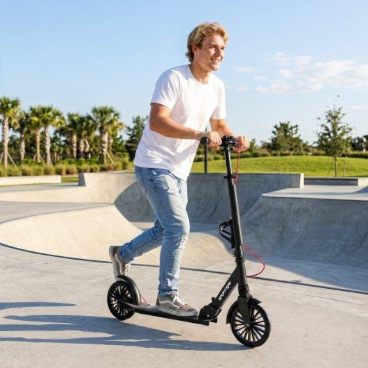 Patinete eléctrico Welltin plegable 5,1 kg 100 kg triple amortiguación doble freno