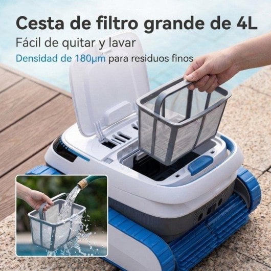 Robot aspirateur piscines AIRROBO PC20 45000 Pa 120 min