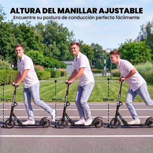 Welltin Klapproller 20 cm PU-Räder Dreifachfederung 100 kg Traglast