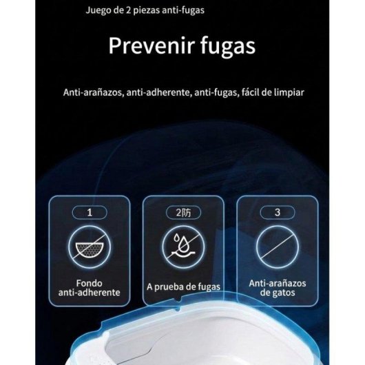Caixa de Areia Automática Welltin Huiyamsp 78L Wifi App Inteligente