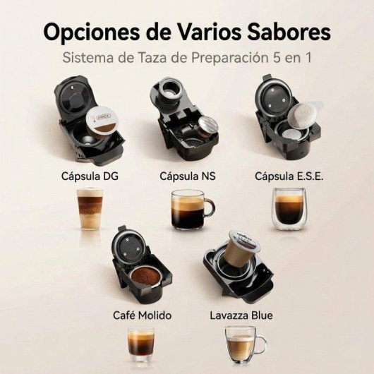 Caffettiera a capsule HiBREW H2C 20 Bar 1450W estrazione fredda e calda