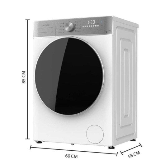 Lavasecadora Cecotec 6 kg A Bolero Wash&Dry 10680 Inverter Plus SpaCare