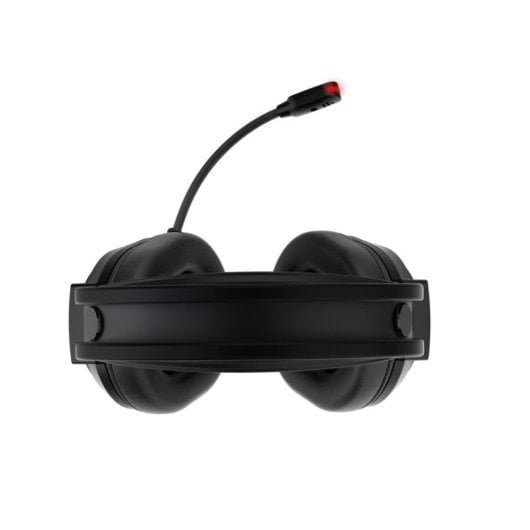 Auriculares Deltaco Gaming GAM-168 con cable USB, iluminación multicolor y micrófono para juego negro