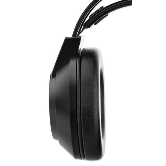 Auriculares Deltaco Gaming GAM-168 con cable USB, iluminación multicolor y micrófono para juego negro