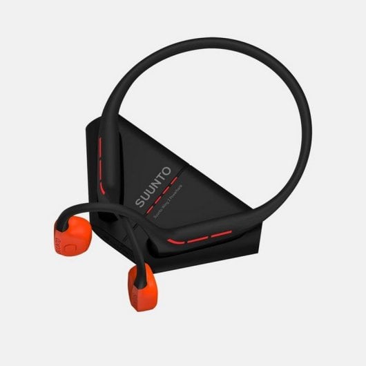 Auriculares Suunto Wing 2 inalámbricos Bluetooth para deportes con protección IP66 negro y naranja