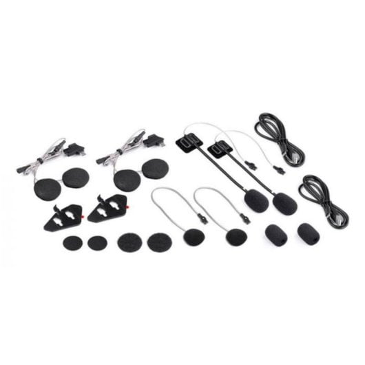 Auriculares Midland C1410.01 sans fil Bluetooth pour moto avec micro et IPX6 noir