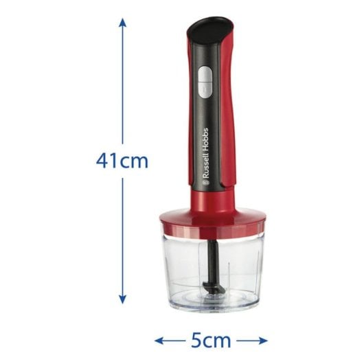 Batidora de vaso portátil Russell Hobbs 27140-56 1 L 500 W negro rojo